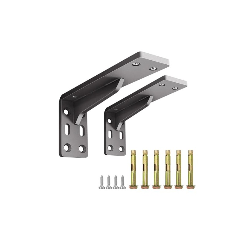 2 PCS Escuadras para Repisas, Escuadras para Repisas Reforzadas. Resistentes