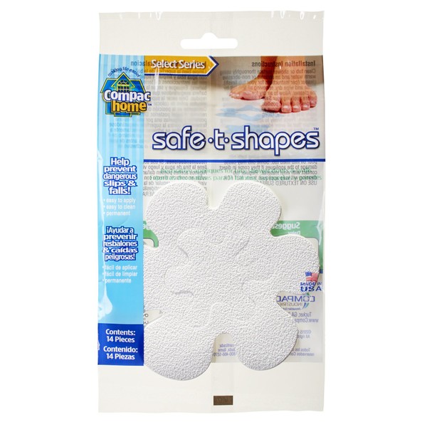 Compac Select Safe-T-Shapes Bathtub Decals, Daisy