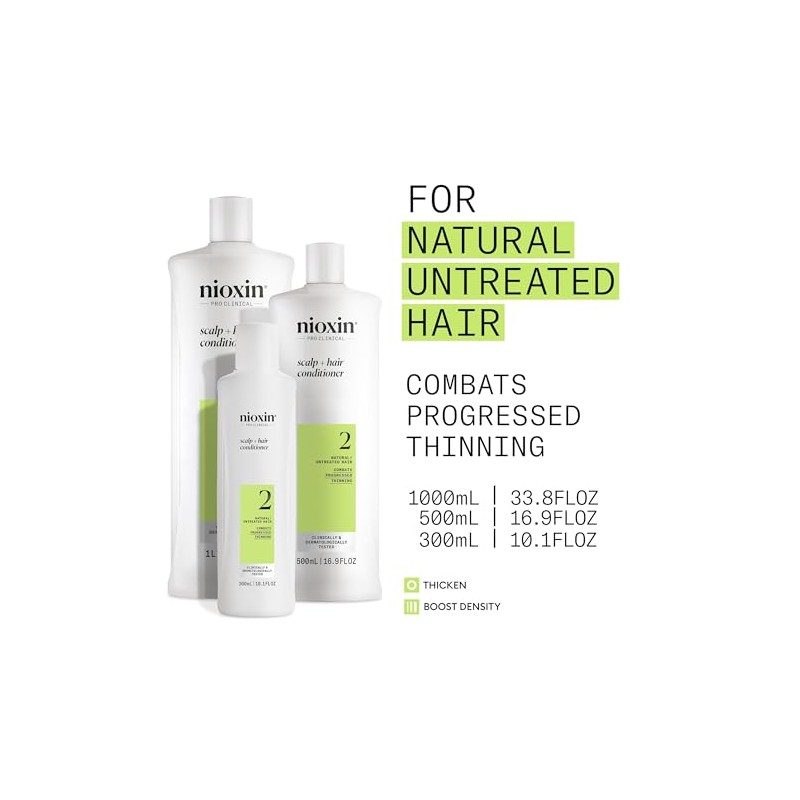 Nioxin Scalp Therapy Conditioner System 2 for Fine Hair with