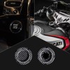 Tybasthe Rotary Push Start Button Cover, Carbon Fiber Car Accessories