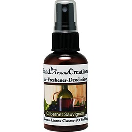 Concentrated Spray For Room/Linen/Room Deodorizer/Air Freshener - 2 fl oz - Scent - Cabernet Sauvignon Wine: The sweet aroma of wild grapes. The wonderful aroma of red sweet cabernet wine.