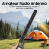 PDA435 Dipole Antenna 430-440MHz with SMA Male,10W Walkie-Talkie Ruler Antenna