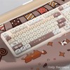 AKepopery Sushi Cat Theme PBT Keycaps MOA Profile Key Caps
