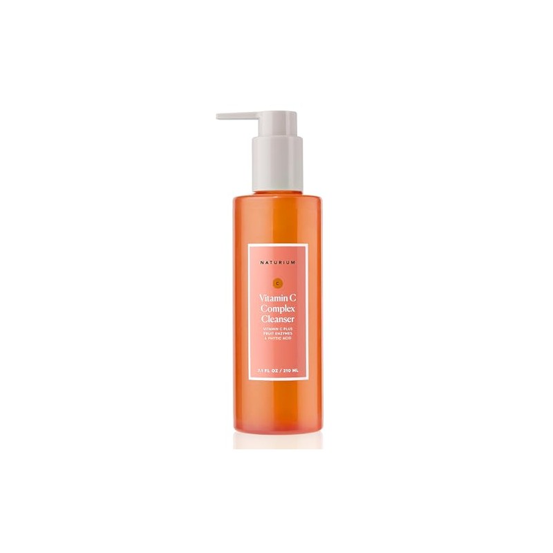 Naturium Vitamin C Complex Cleanser | Gently Exfoliates & Removes