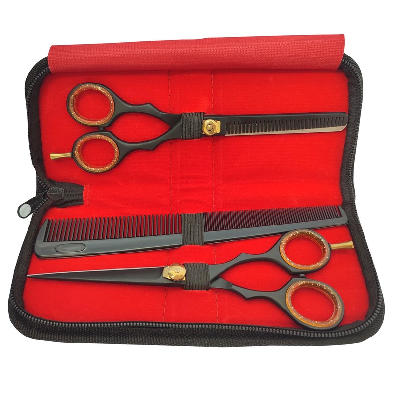 Professional Hairdressing Scissors, Japanese Stainless Steel Salon Scissors - 16.5