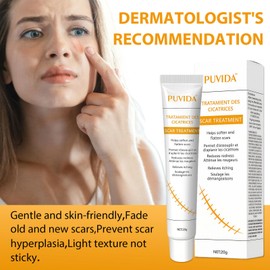 20 g Scar Repair Cream, Scar Care Gel, Reduces the Visibility of Scars, Improves Skin Texture, Easy to Apply, Quick Absorption, for Visible Results