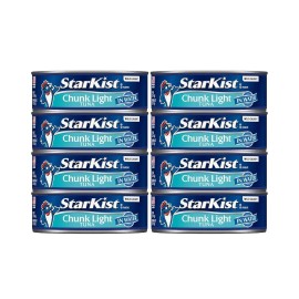 StarKist Chunk Light Tuna in Water 5oz – 8 Pack Canned Tuna Fish