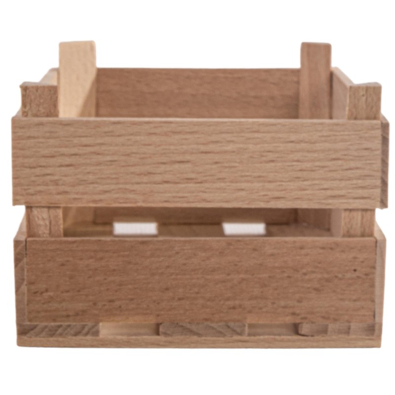 Wooden Decorative Tiny Mini Crates | Extra Small 125 x