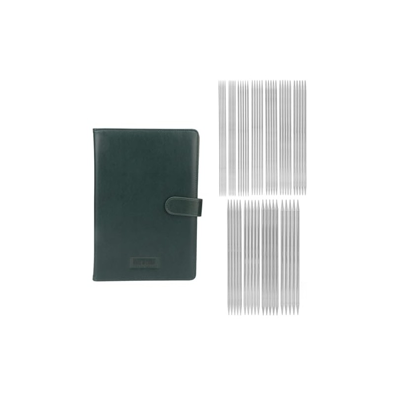55 Uds Agujas de Tejer de Doble Punta Kit de