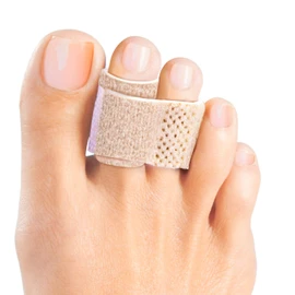 Welnove 6Pcs Hammer Toe Straightener, Hammer Toe Splints, Toe Cushioned Bandages for Correcting Hammer Toes, Broken Toes, Crooked Toes & Overlapping Toes