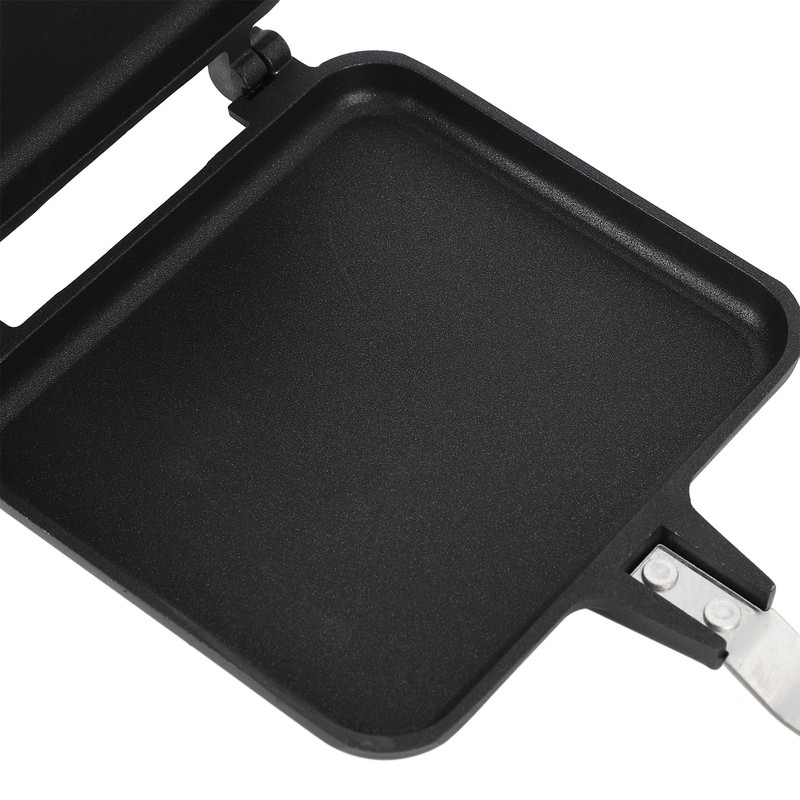Sandwich Maker Pan Aluminum Alloy Nonstick Hot Sandwich Maker Stovetop