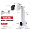 UQISOVI Adjustable Security Wall Mount Indoor/Outdoor Universal CCTV Security Camera