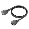 YACSEJAO 2FT Cat6 Ethernet Extender RJ45 8p8c Female to Female