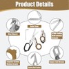 Rescue Scissors, Trauma Scissors, 6-in-1 Foldable Trauma Scissors, Emergency Scissors,