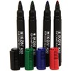 Hainenko K50-WLT4 Value Bullet Tip Flipchart Marker - Assorted Colour