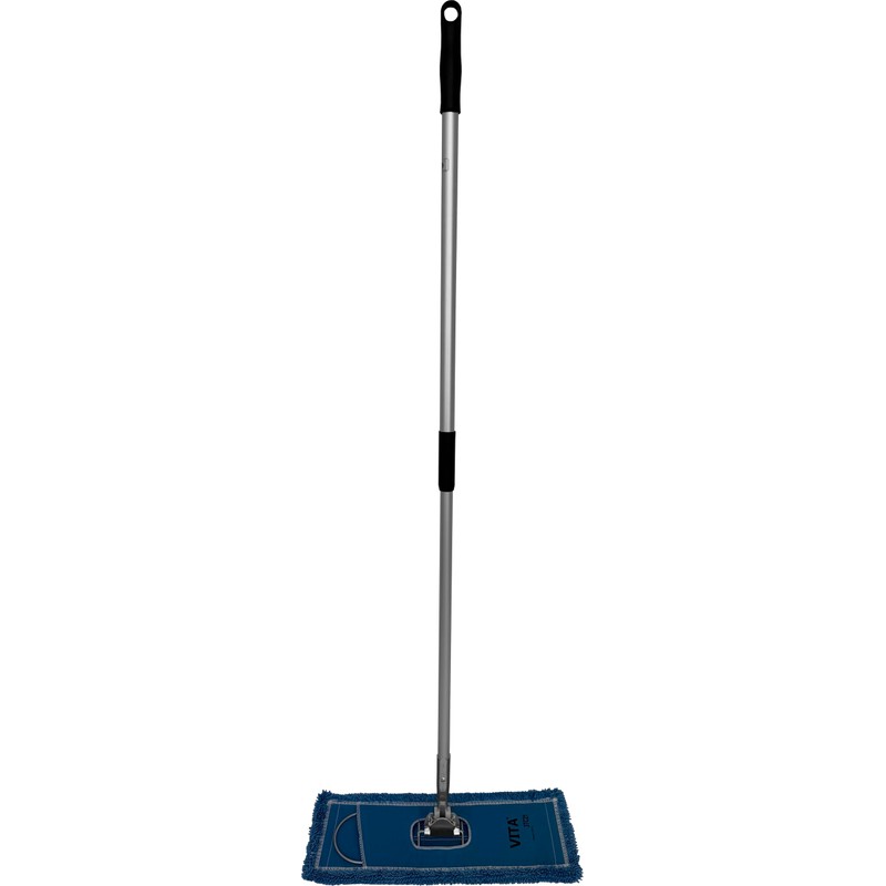 18" Premium Blue Microfiber Dust Mops - 6 Pack