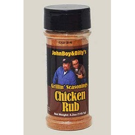 JohnBoy & Billy's Grillin' Seasoning Chicken Rub 4.2 oz John Boy And Billys