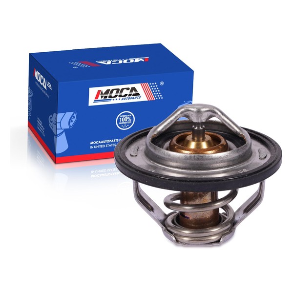 MOCA Coolant Thermostat Housing Assembly Compatible with 06-10 for Saab