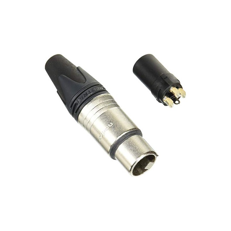 Neutrik Neutrik Audio Connector 3 Pin Female Silver NC3FXX Pack