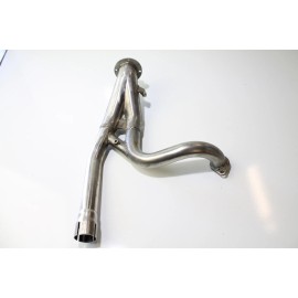 Hyosung GV650 Aquila 650 Exhaust Header Mid Pipe United Motors V2C 650S