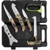 MOSSY OAK Hunting Field Dressing Kit-Portable Butcher GameProcessor Set(8-piece)