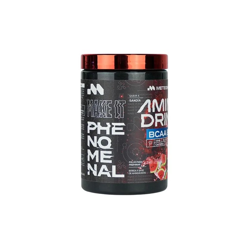 Amino Drink BCAA Meteora Labs Sabor Sandía 360g Glutamina HMB
