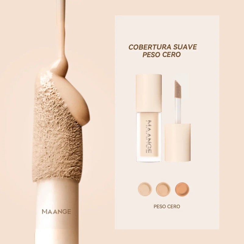 Corrector Líquido De Maquillaje, 3 Opciones De Tonos, 6ml