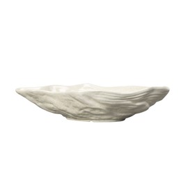 By On Alima Shell Shell White Made of Solid Dolomite Round for Storing Jewellery or as Decoration in the Living Room or Bathroom Decorative Bowl Decorative Bowl