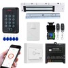 Smart Door Access Control System with 280KG 600lbs Magnetic Lock,