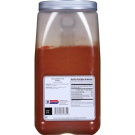 McCormick Culinary Hungarian Style Paprika, 5.25 lbs