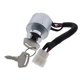 Unbranded 12V Ignition Switch 66101-55200 For Kubota BX22D BX23D BX1500 Engine D722 D902