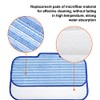 6 PCS Microfiber Replacement Pads for Steam Mops - Durable