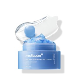 Medicube Ultra Low Molecule Hyaluronic Acid Capsule Cream, Emulsion, Moisture, Moisturizing, Skin Texture, Shiny, Moisture, High Density for Dry Skin, Combination Skin, Aging, Small Jihua, Sensitive