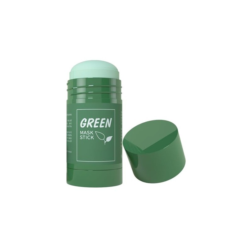 Shefave-Green Tea Mask Stick-Green Tea Clay Mask-Moisturizing-Cleansing-2 PCS