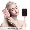 Doterii Spring Pink Cherry Flowers Hairbrush Air Cushion Massage Comb