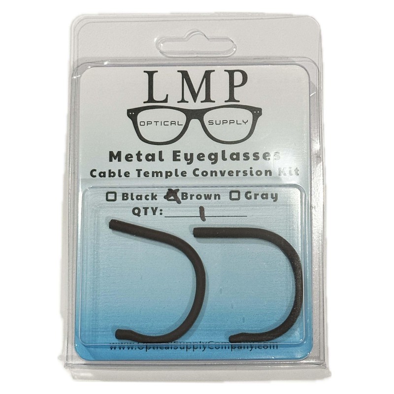 LMP Optical Supply Cable Temple Conversion Kit, Universal Fit for