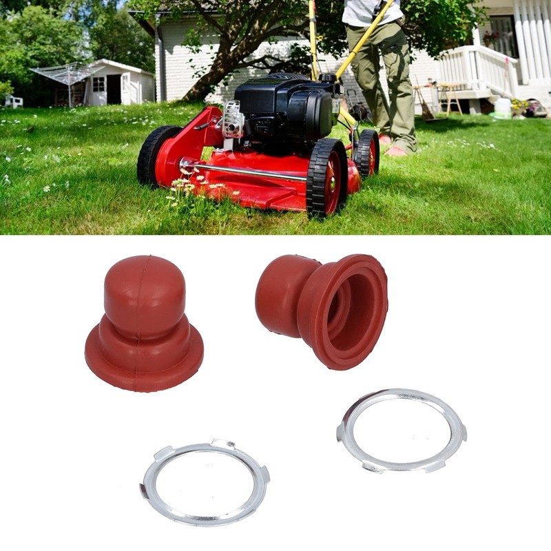 BAOFUYA 2-Piece Primer Bulb with Rings, Easy to Replace Lawnmower