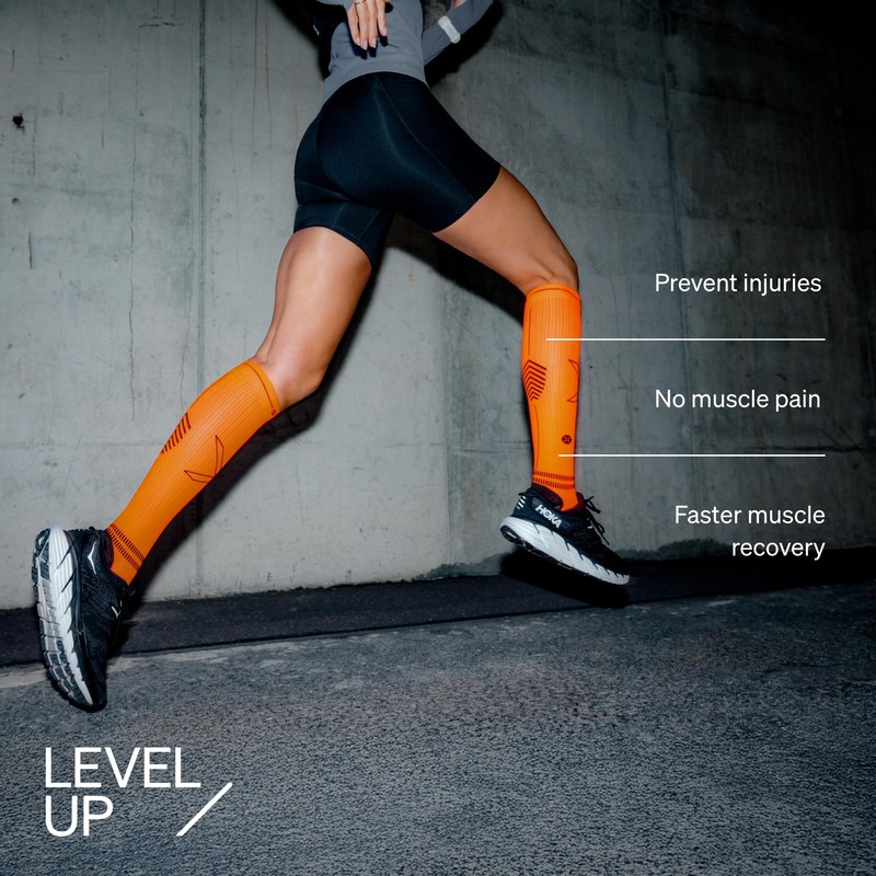 STOX Energy Socks, Women's Running Socks, Compression Class 23-32 mmHg,
