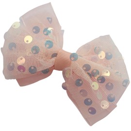 Topkids Accessories Hair Bows Stylish Fashion Special Designs Alligator Beak Hair Clips Cute Bow Party Hair Accessories Girls Children's Women's Ladies Wedding (Rose Pink)