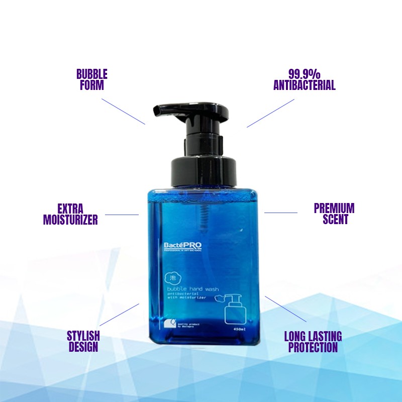 Bactepro Antibacterial Form Hand Wash - Smoothe & Soft 450ml