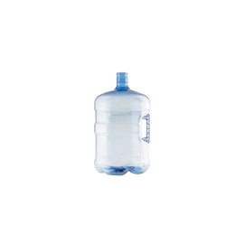 New Wave Enviro BPA Free PET Bottle, 5-Gallon Capacity, Crown Top (cap not included), Designed for Durability with Integrated Handle, Blue Color