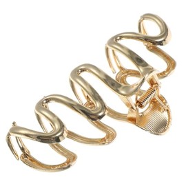 WOONEKY Pinza para El Pelo de Metal con Ondas para Mujer Grandes de Garra Gigante para Cabello Grueso Pinza para El Pelo para Mujer Herramienta de... 