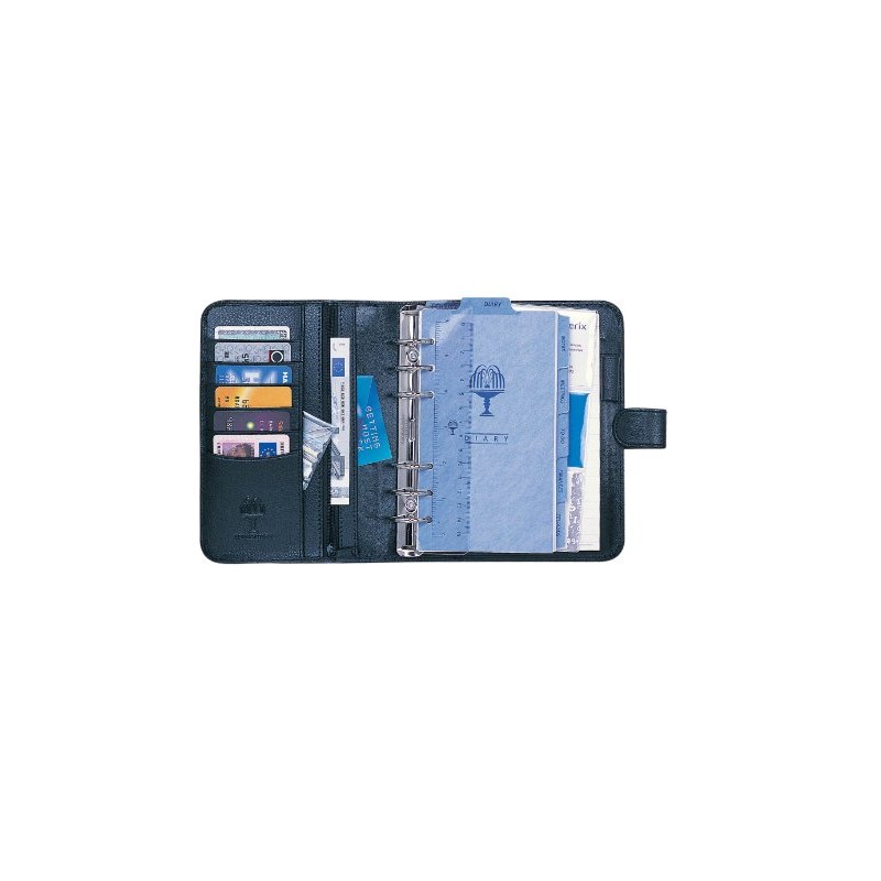 Collins Balmoral Premium Leather Personal Organiser Week to View 2018