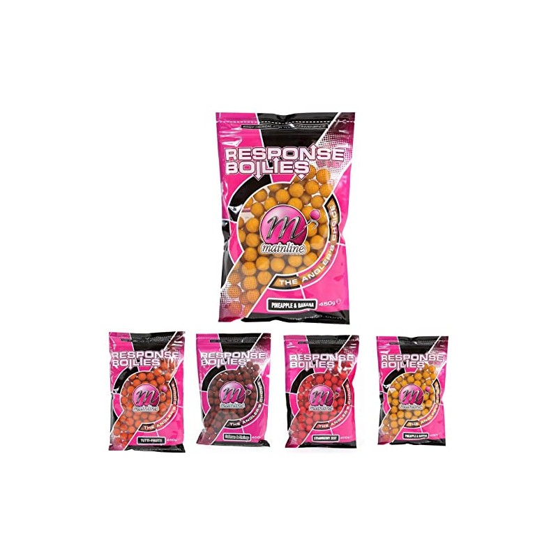 Mainline Response Boilies 15mm Boilies Sweetcorn 450g (m01058)
