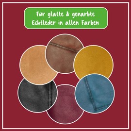 Poliboy Leather Wipes Perfect Cleaning for Smooth and Artificial Leather Pack of 3 - 3 x 20 Wipes Made in Germany