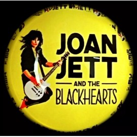 JOAN JET 3 PIECE SET BRACELET + NECKLACE + PIN  GIFT & CONCERT ACC