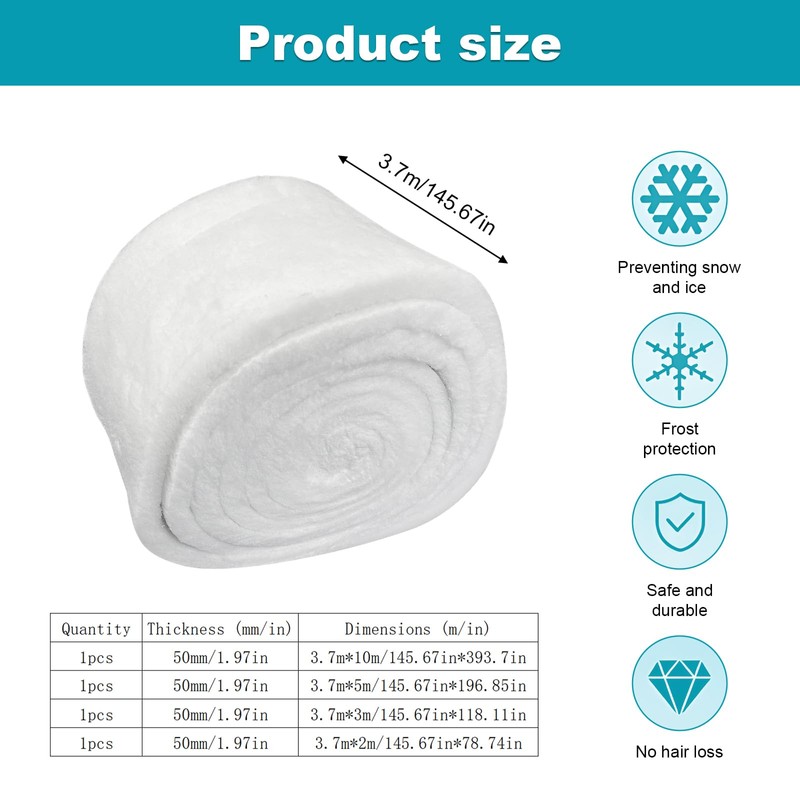 Van Insulation Roll 370mm x 2m - Recycled Fiber Thermal