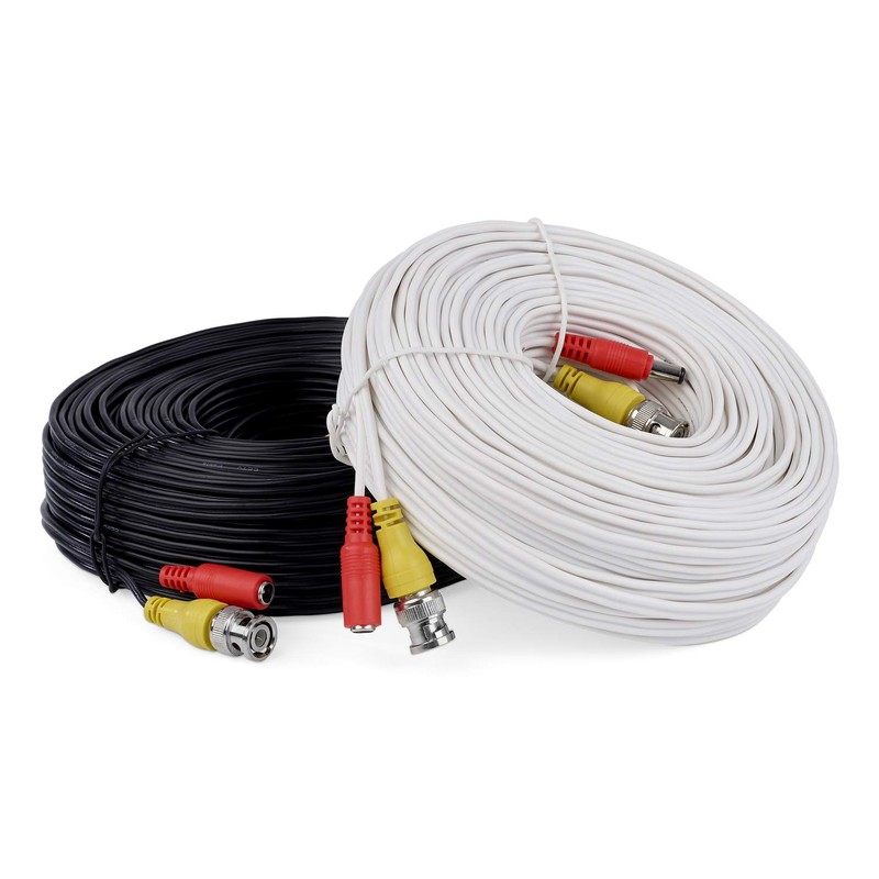 SSL BNC Video Power Cable For CCTV Camera DVR Security