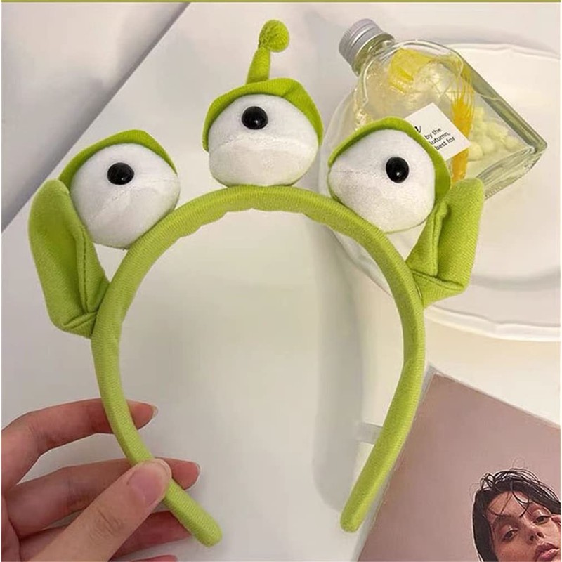 Plush Three-Eyed Headband Personality Funny Anime Headwear Hairpin Pressure Hair