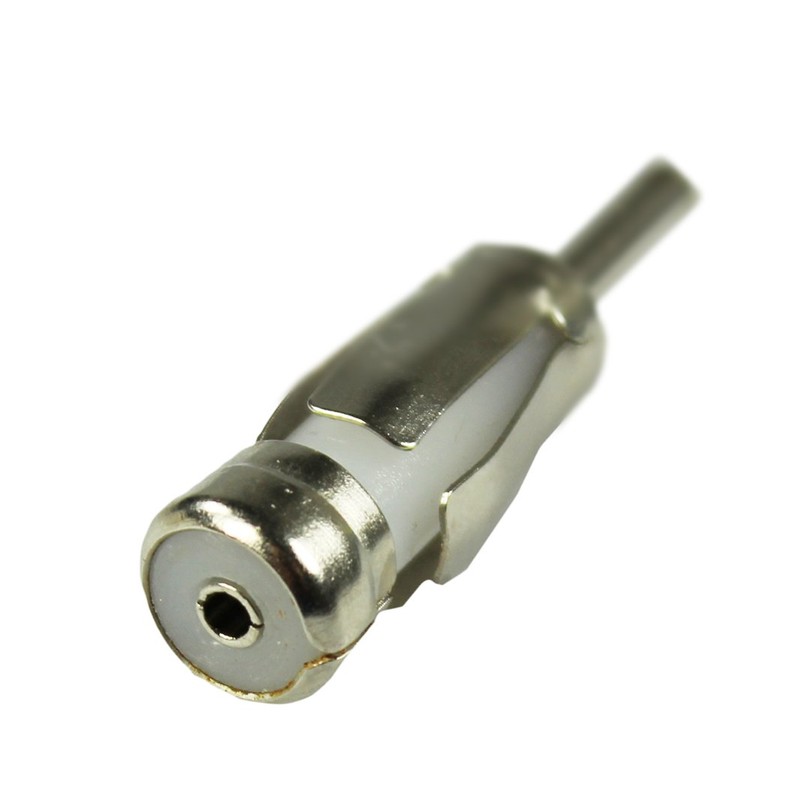 com-four® ISO Antenna to DIN Antenna Connector Male/Female Adaptor Pack